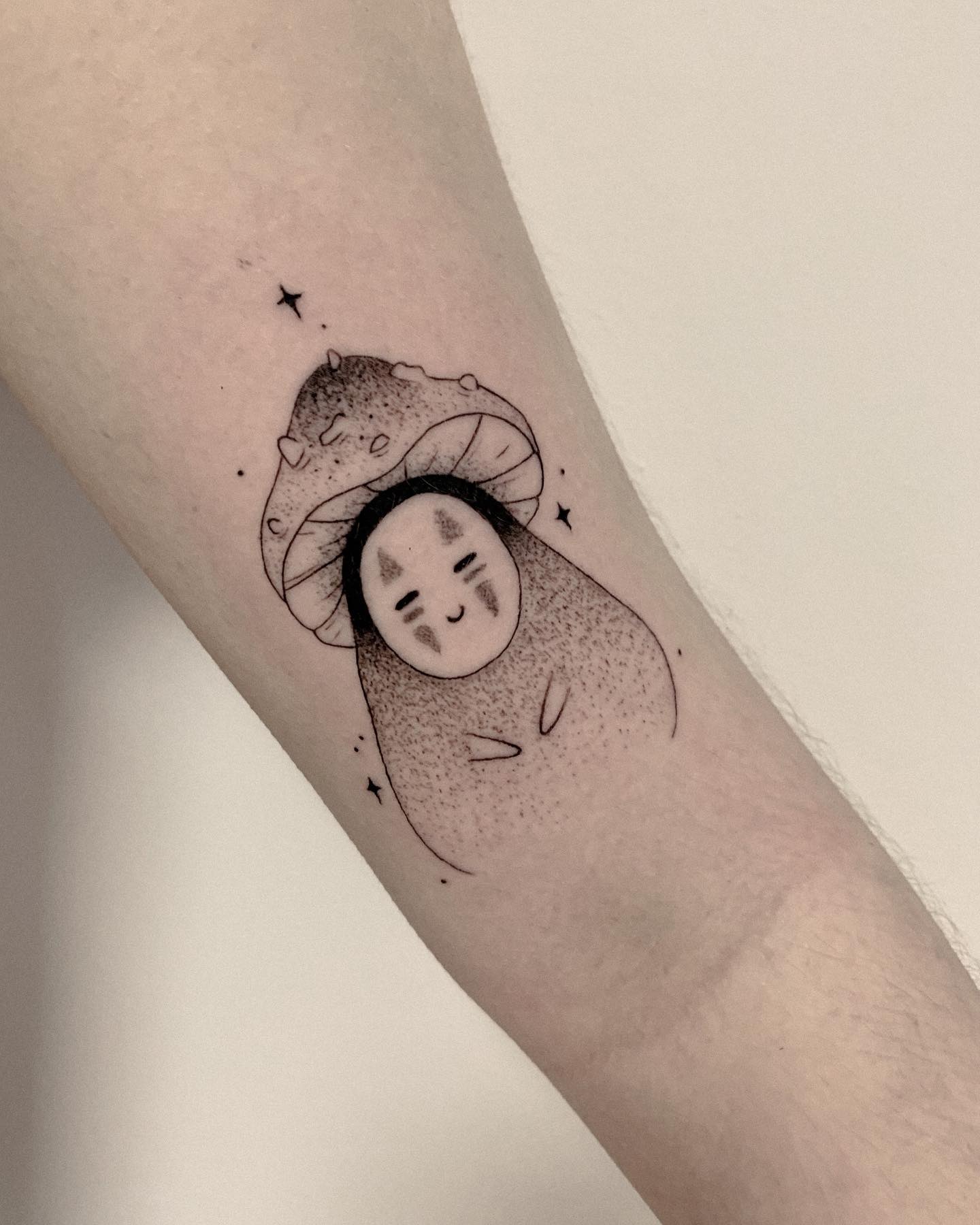 Frog Sitting on Mushroom Tattoo mushroom tattoo ideas tattoo