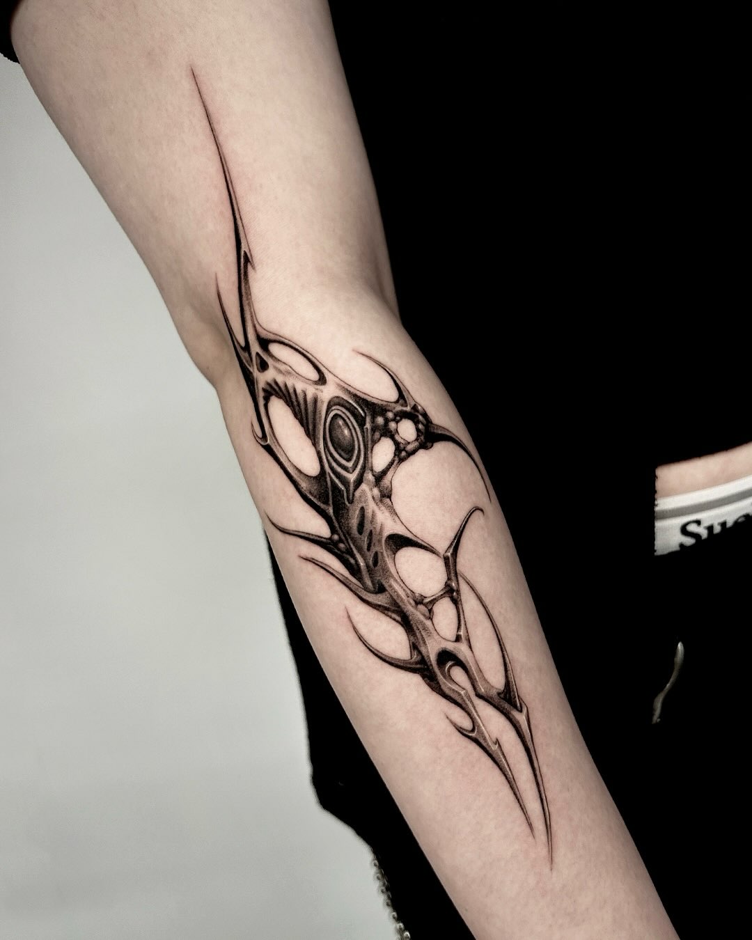 Abstract Organic Cybersigilism Tattoo