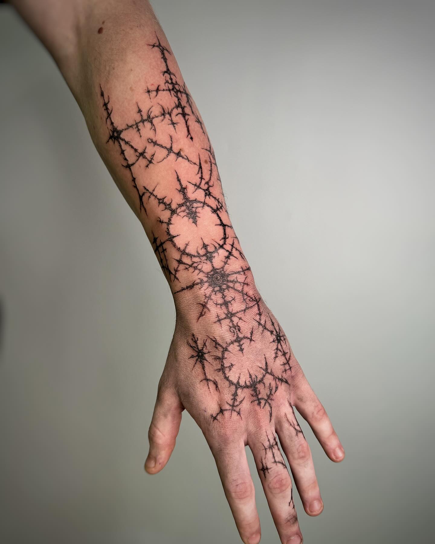 Thorn Web Cybersigilism Tattoo