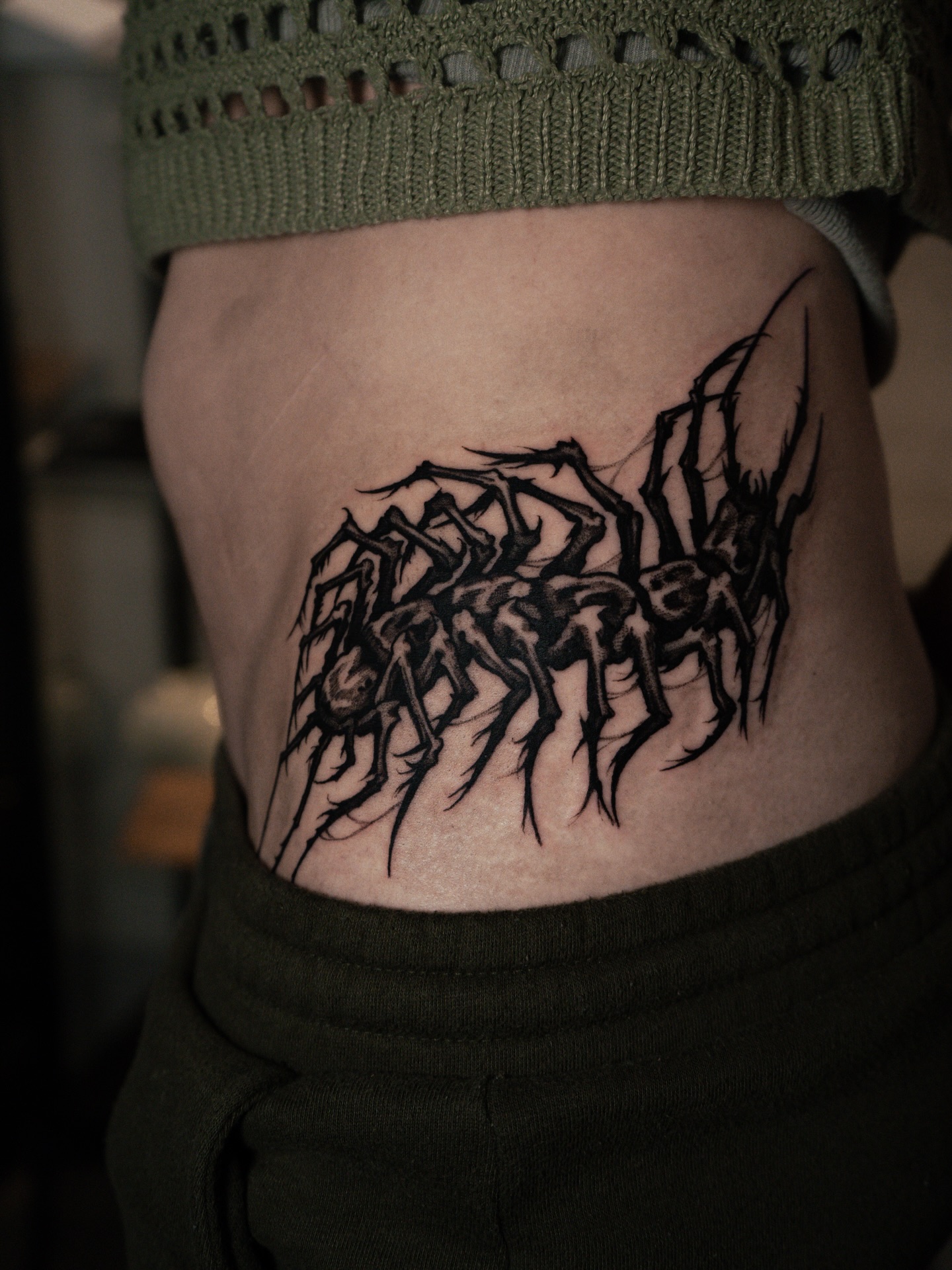 Spider Queen Portrait Tattoo