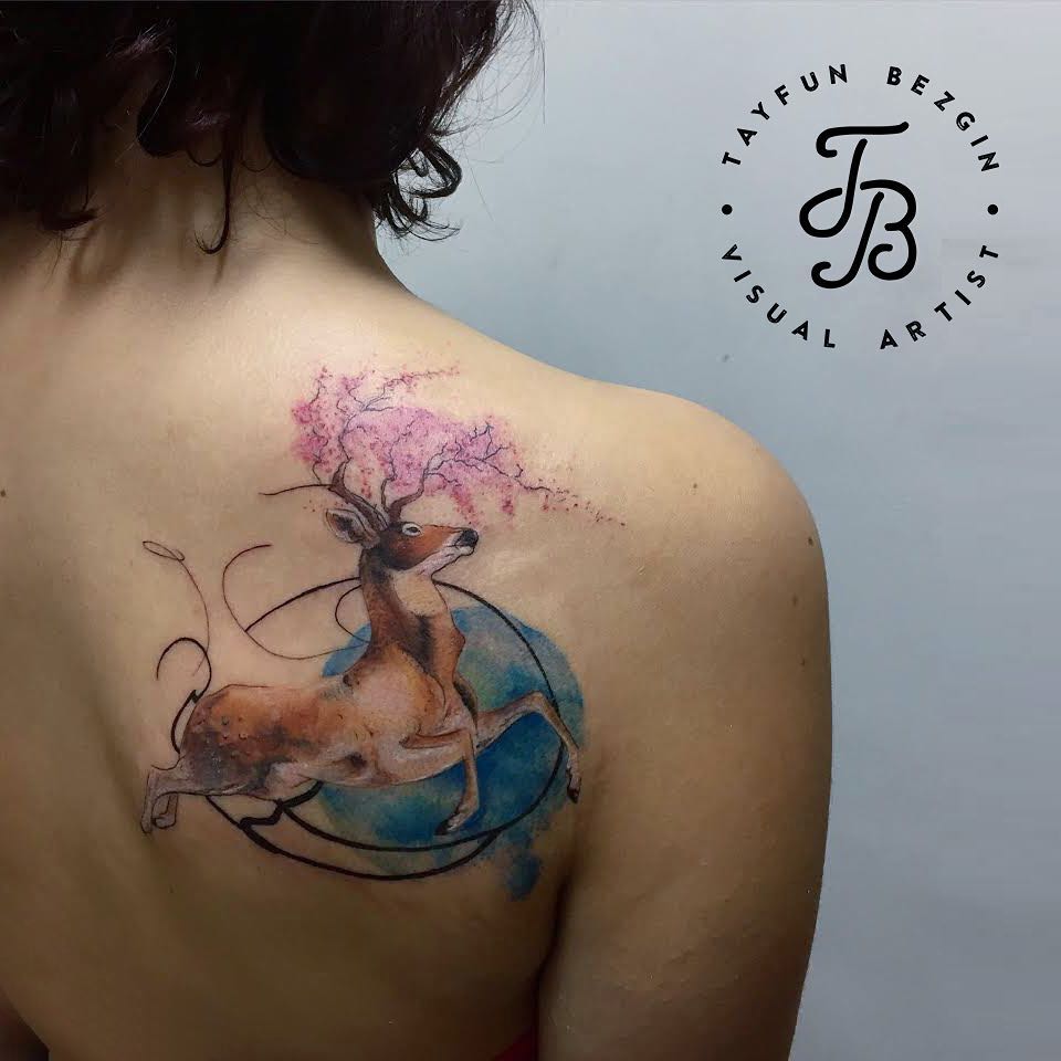 Large Black and Grey Floral Bouquet Tattoo earthy tattoo ideas tattoo