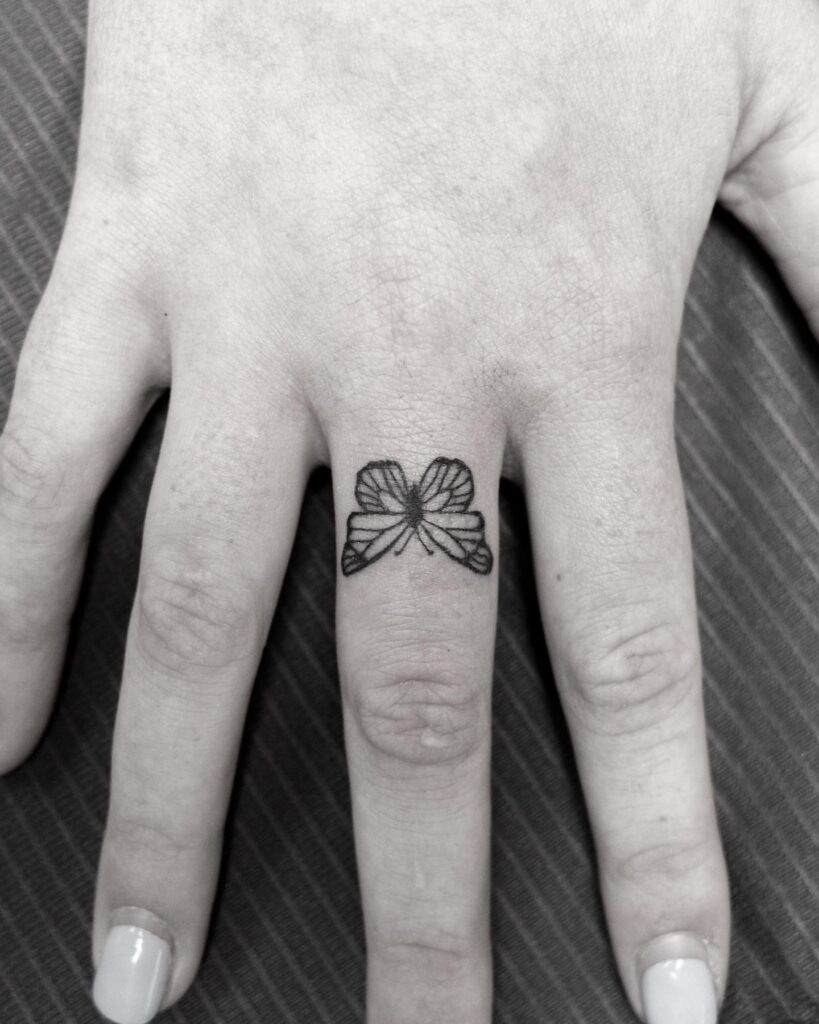 Celestial Star And Moon Hand Tattoos