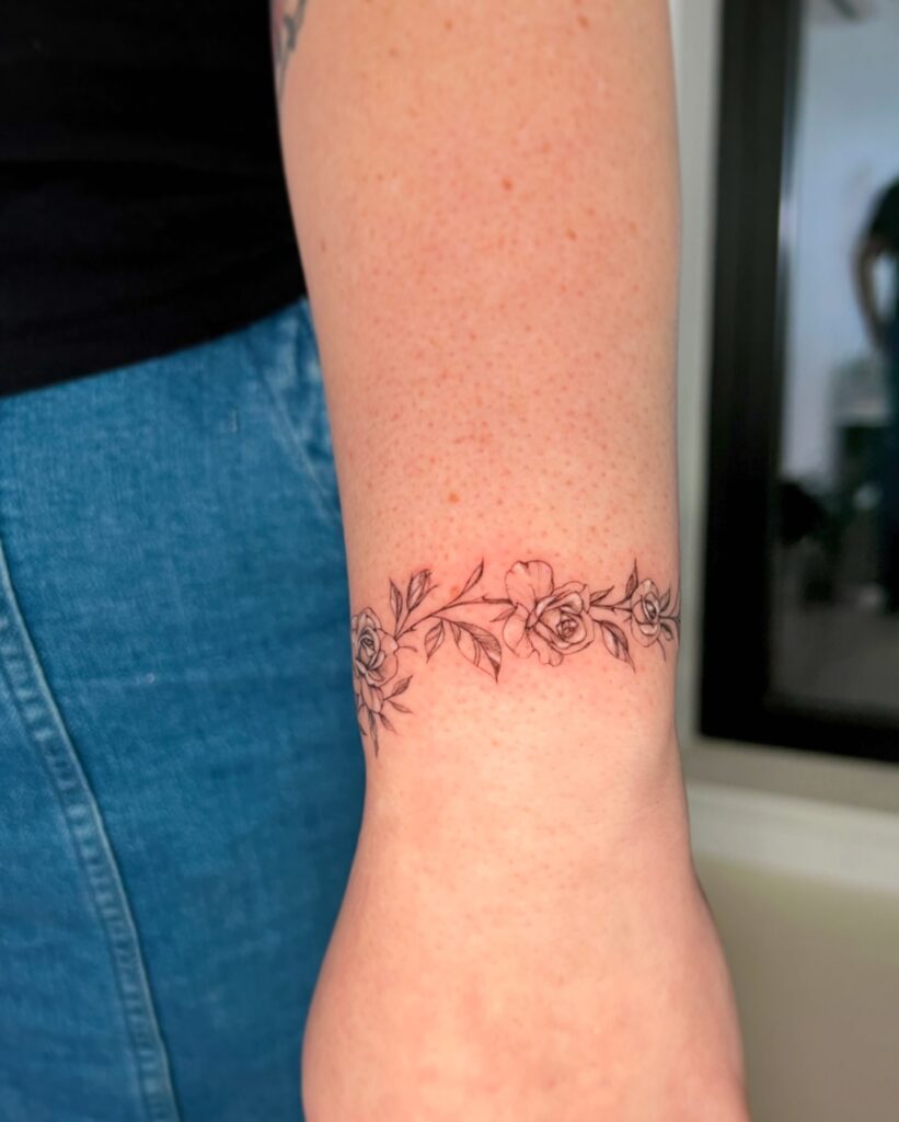 Star Cluster Wrist Tattoo