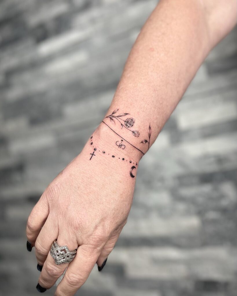 You Re On Your Own, Kid Wrist Tattoo