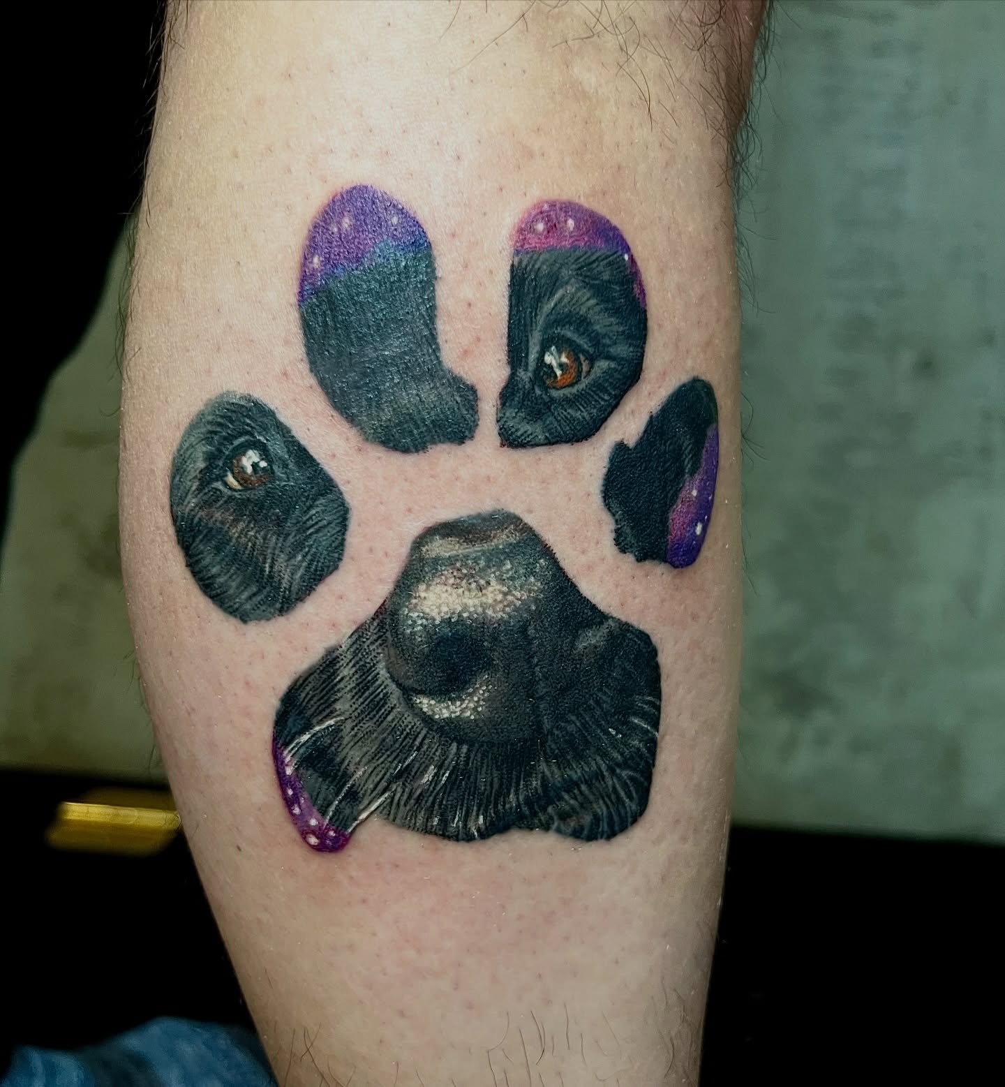 Ink Pawprint Impression Tattoo pawprint tattoo ideas tattoo