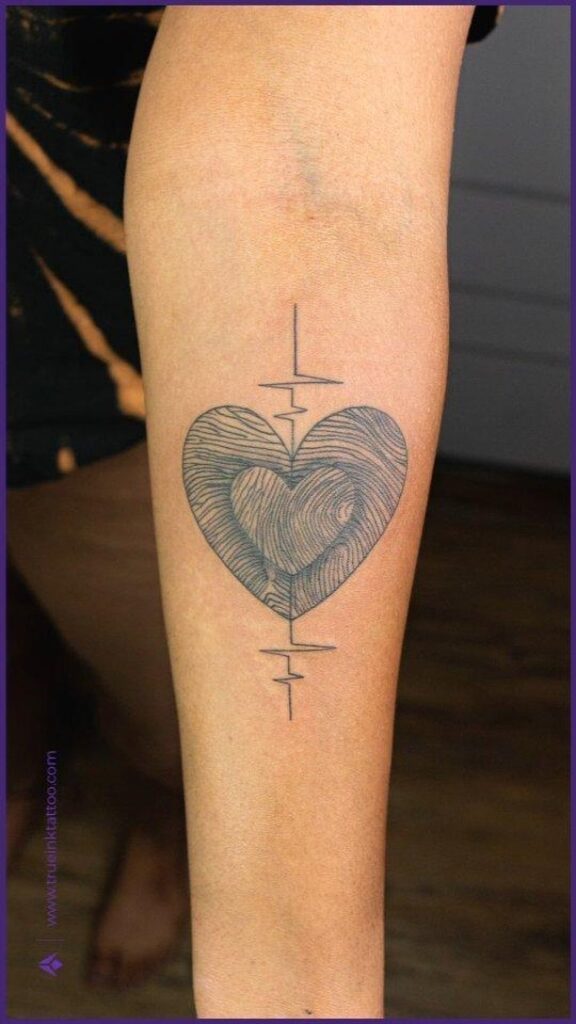 Simple Butterfly Fingerprint Tattoo fingerprint tattoos tattoo