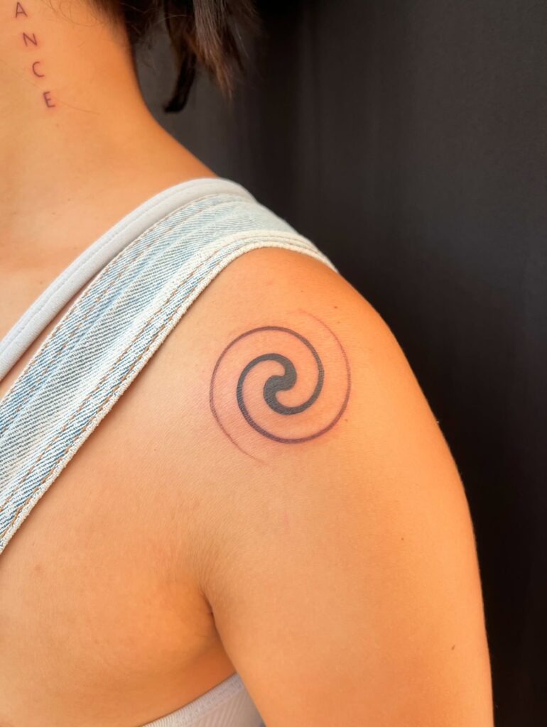 Double Spiral Life Cycle Tattoo symbols tattoos tattoo