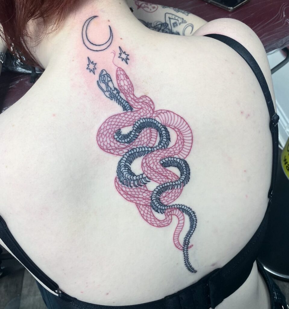 Fairy And Moon Tattoo