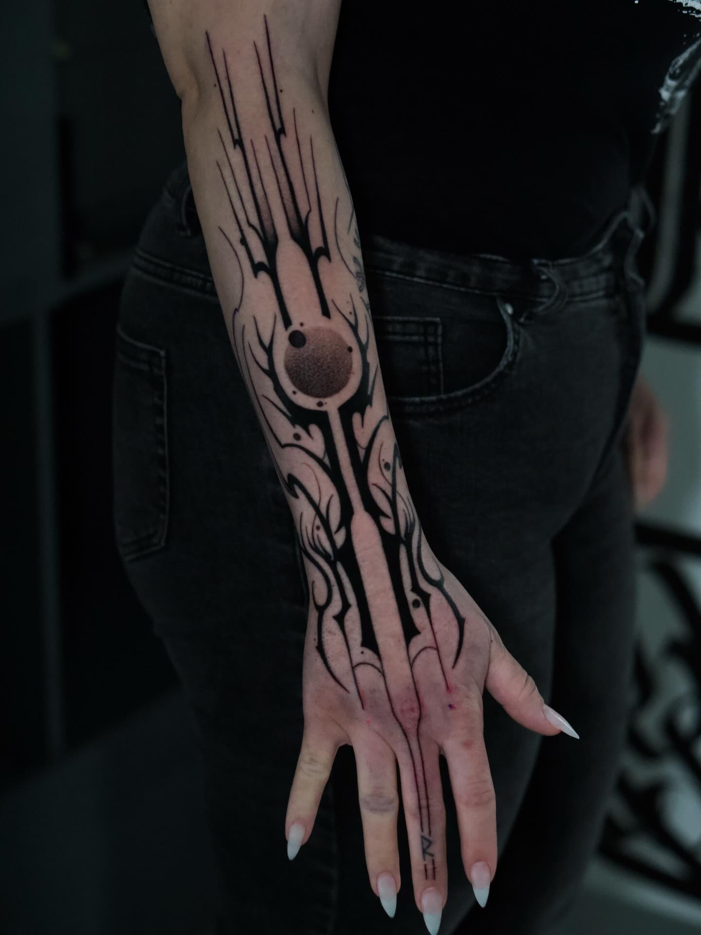 Black Widow Spider Tattoo