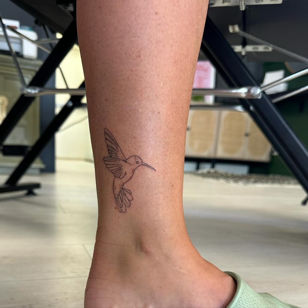 Matching Koi Fish Ankle Tattoos