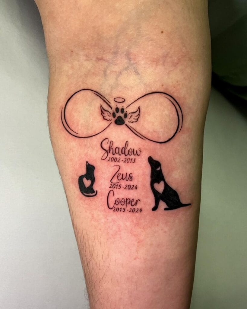 Eternal Companions: A Tribute in Ink pet memorial tattoos tattoo