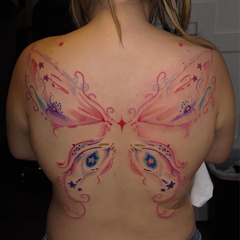 Butterfly Spirit Tattoo ethereal tattoos tattoo