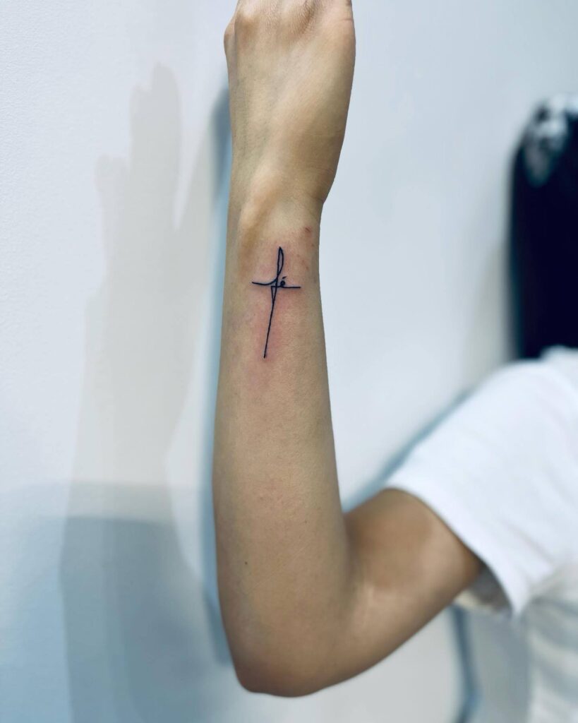 Faith Cross cross tattoos for women tattoo