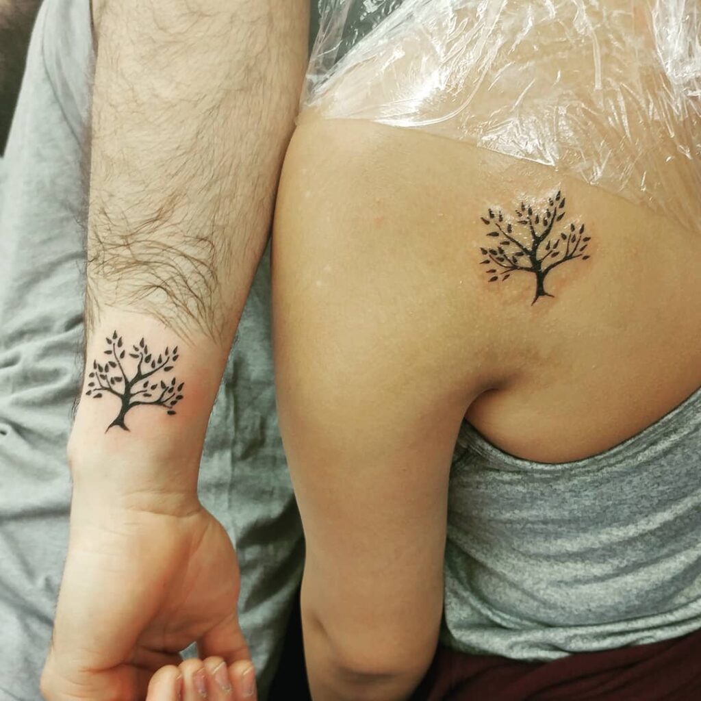 Family Tree Sibling Tattoo brother sister tattoos tattoo