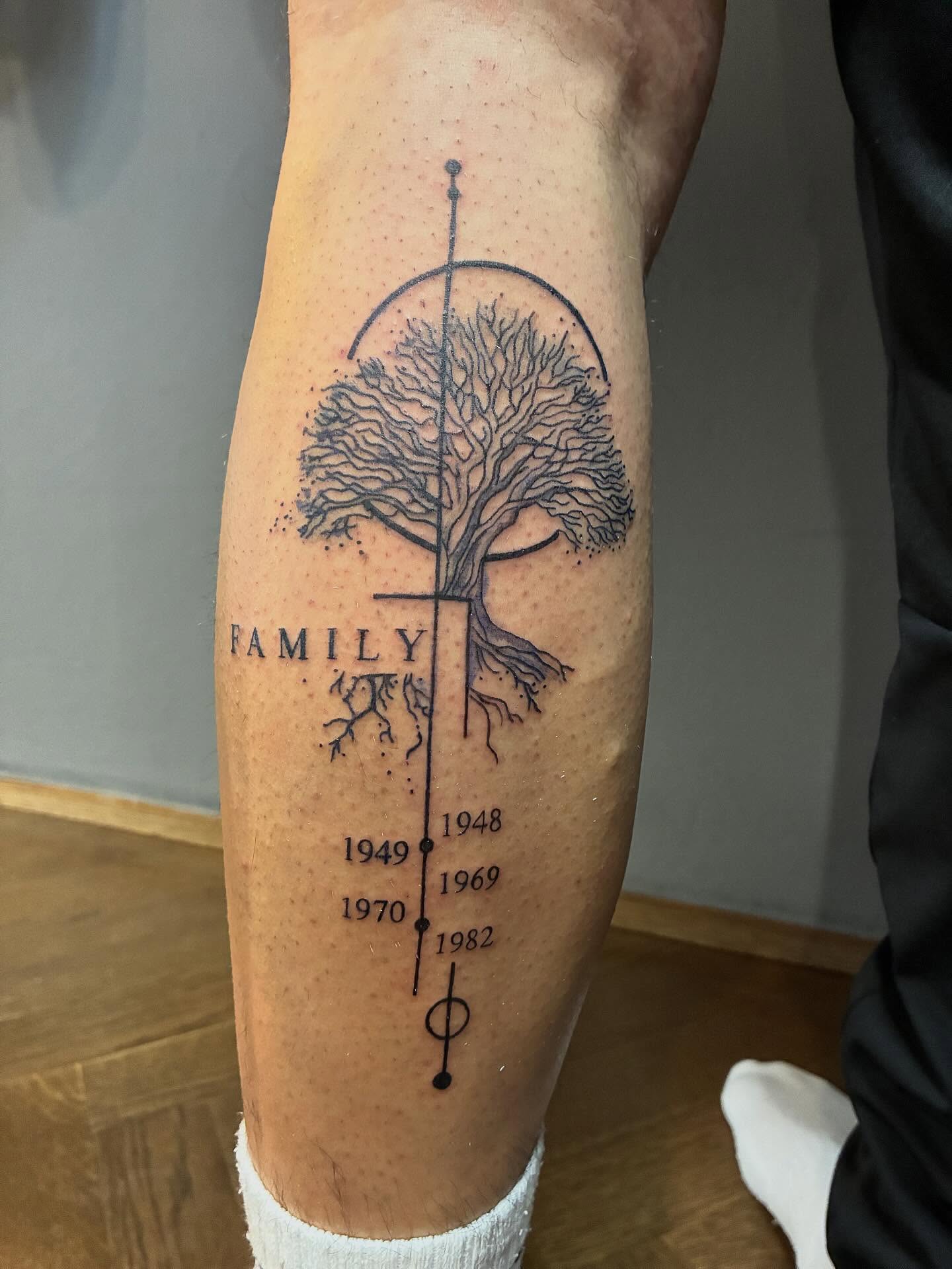 Family Tree Timeline Tattoo family tattoos for men tattoo