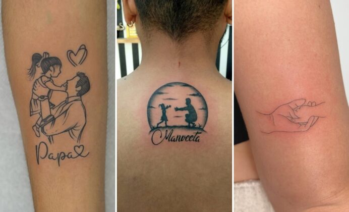 Father Daughter Tattoo Ideas 25 Matching Pieces Celebrating an Unbreakable Bond