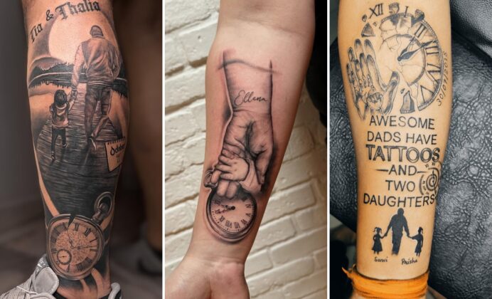 15+ Father and Daughter Tattoo Ideas Rooted in Lifelong Protection and Love