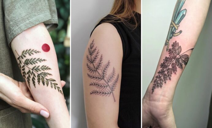 15+ Aesthetic Fern Tattoo Ideas Showcasing Fern Artistry