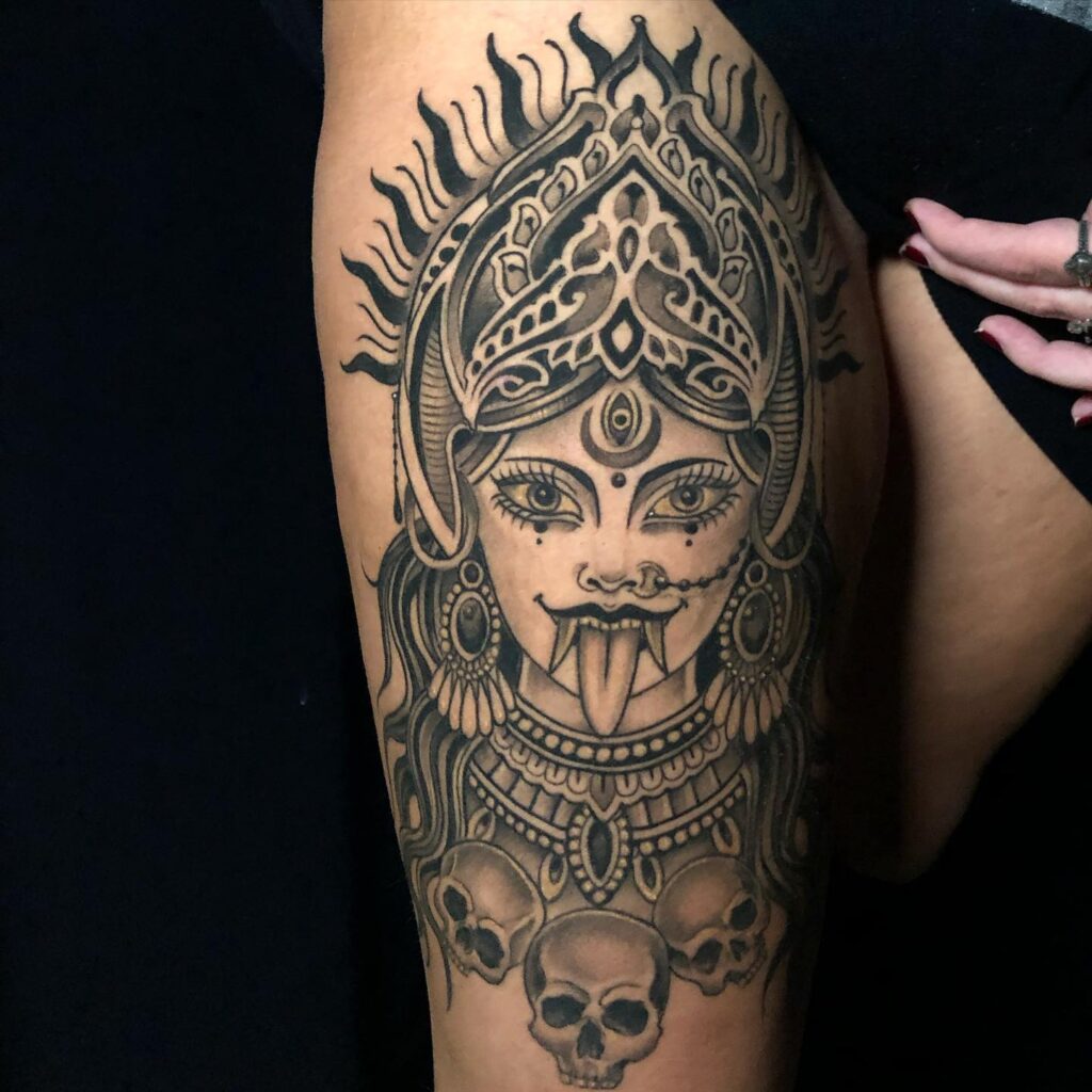 Sacred Geometry Full Sleeve Tattoo
