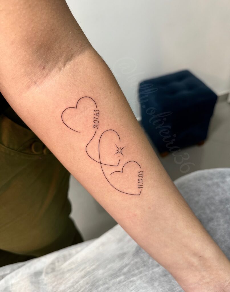 Fine Line Astrological Constellation fine line tattoo