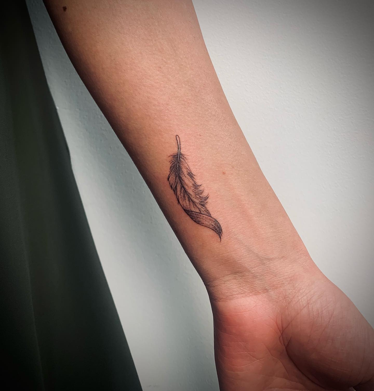 Celtic Knot Feather Tattoo