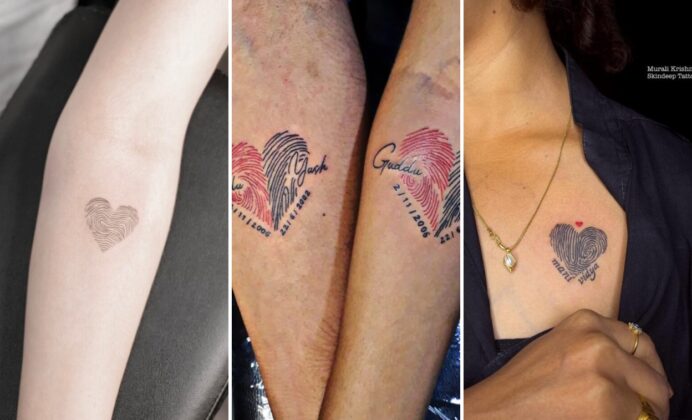 25+ Fingerprint Tattoo Ideas Preserving One of a Kind Human Connections