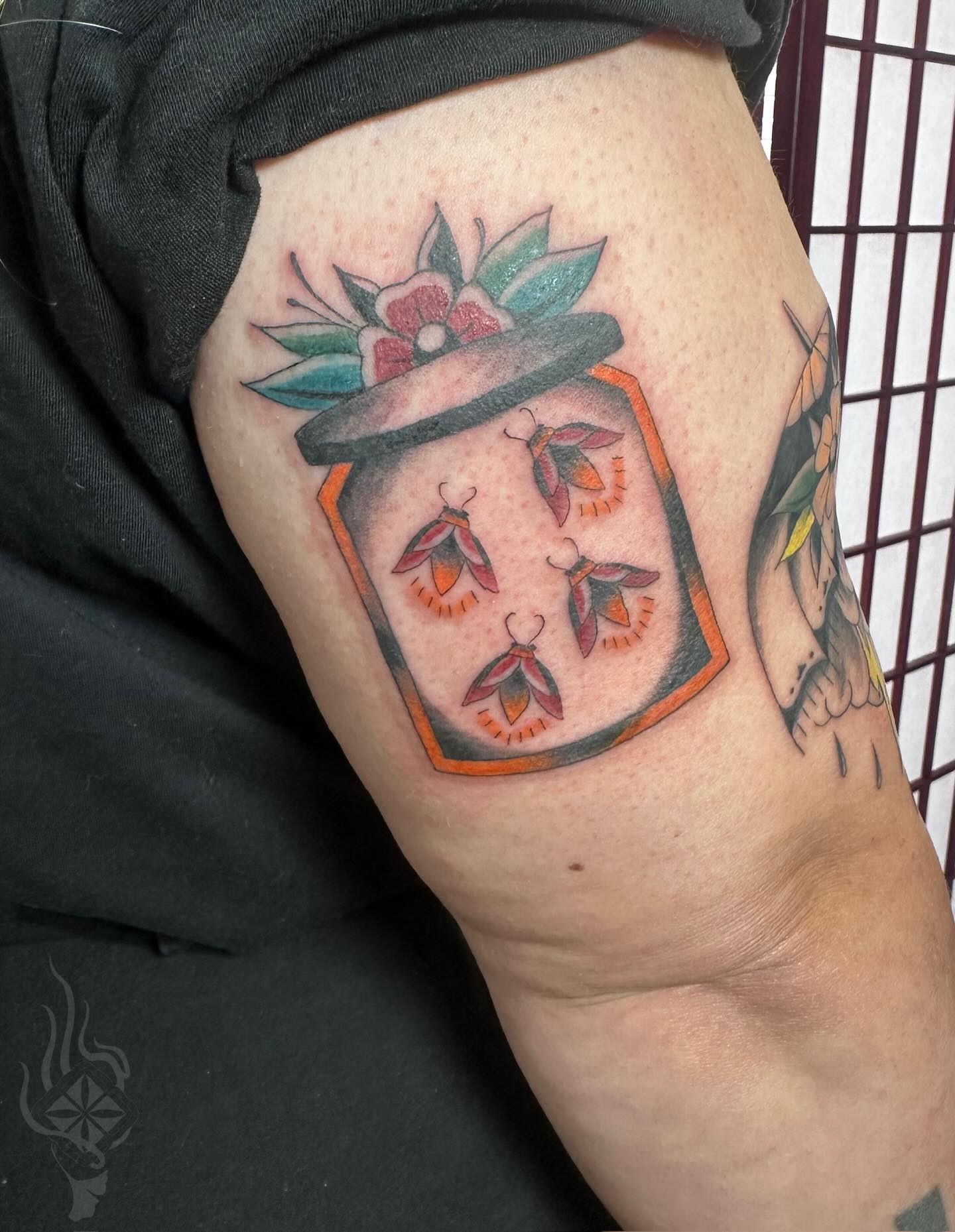 Minimalist Spider Tattoo