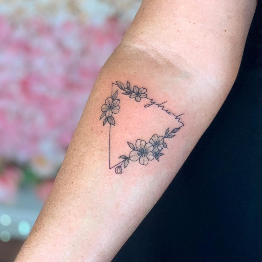 YHWH Within the Bloom yhwh tattoos tattoo