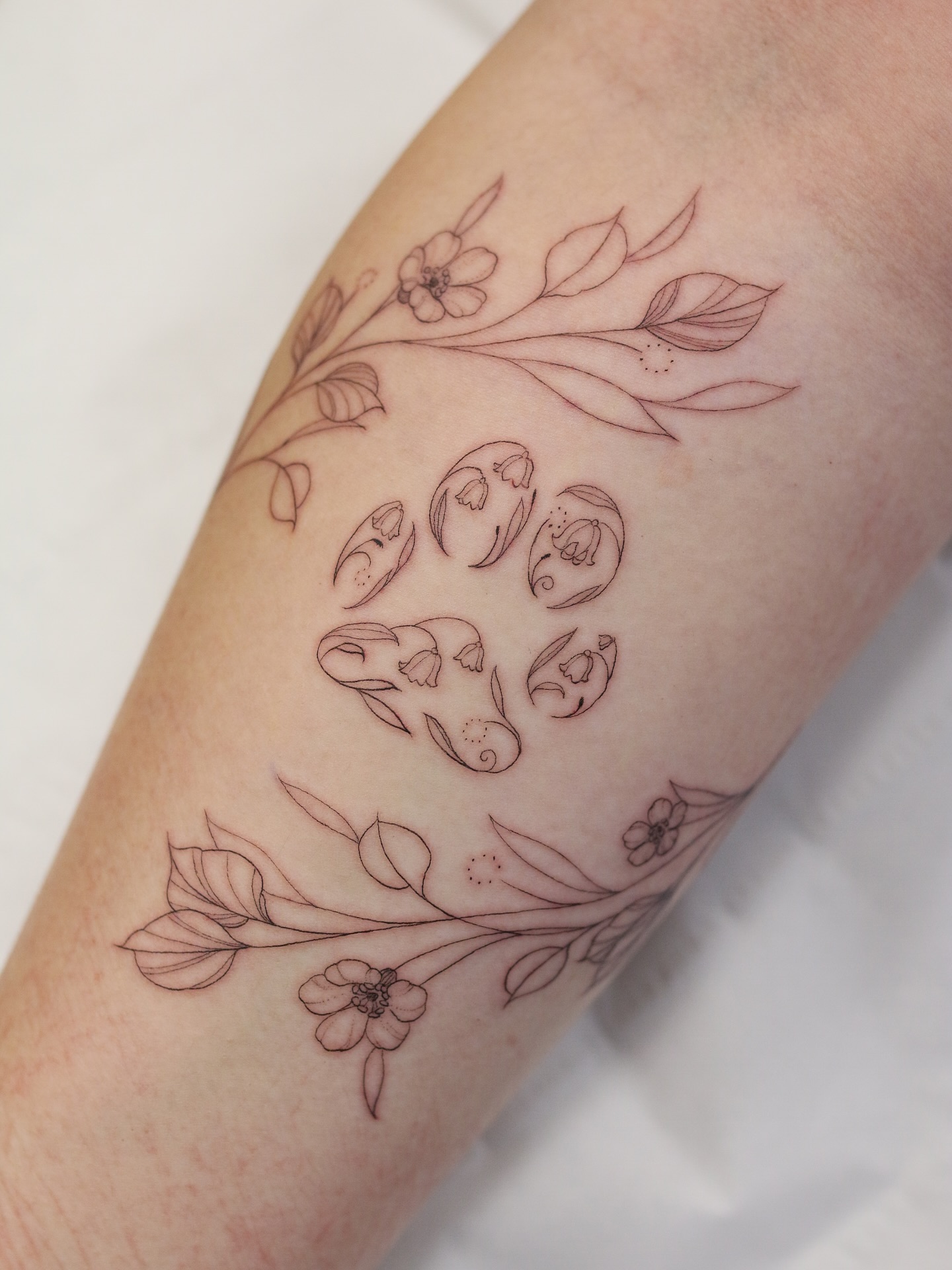 Tiny Pawprint Quote Tattoo pawprint tattoo ideas tattoo
