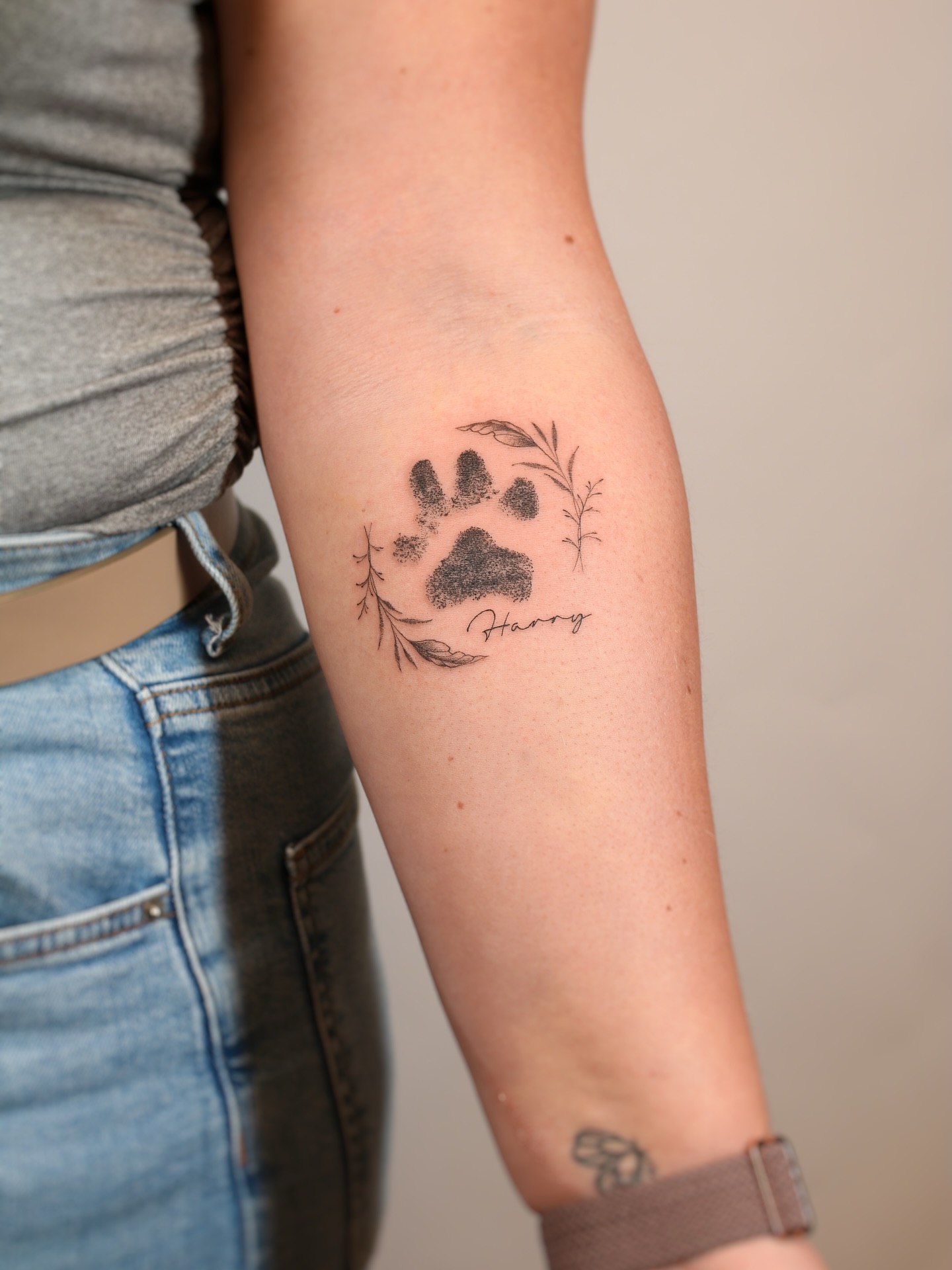 Pawprint Quote Tattoo pawprint tattoo ideas tattoo