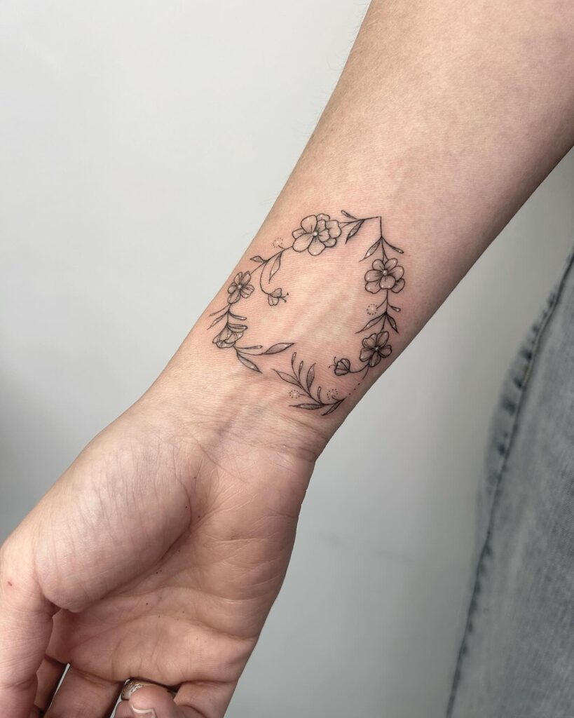 Mystical Eye Wrist Tattoo