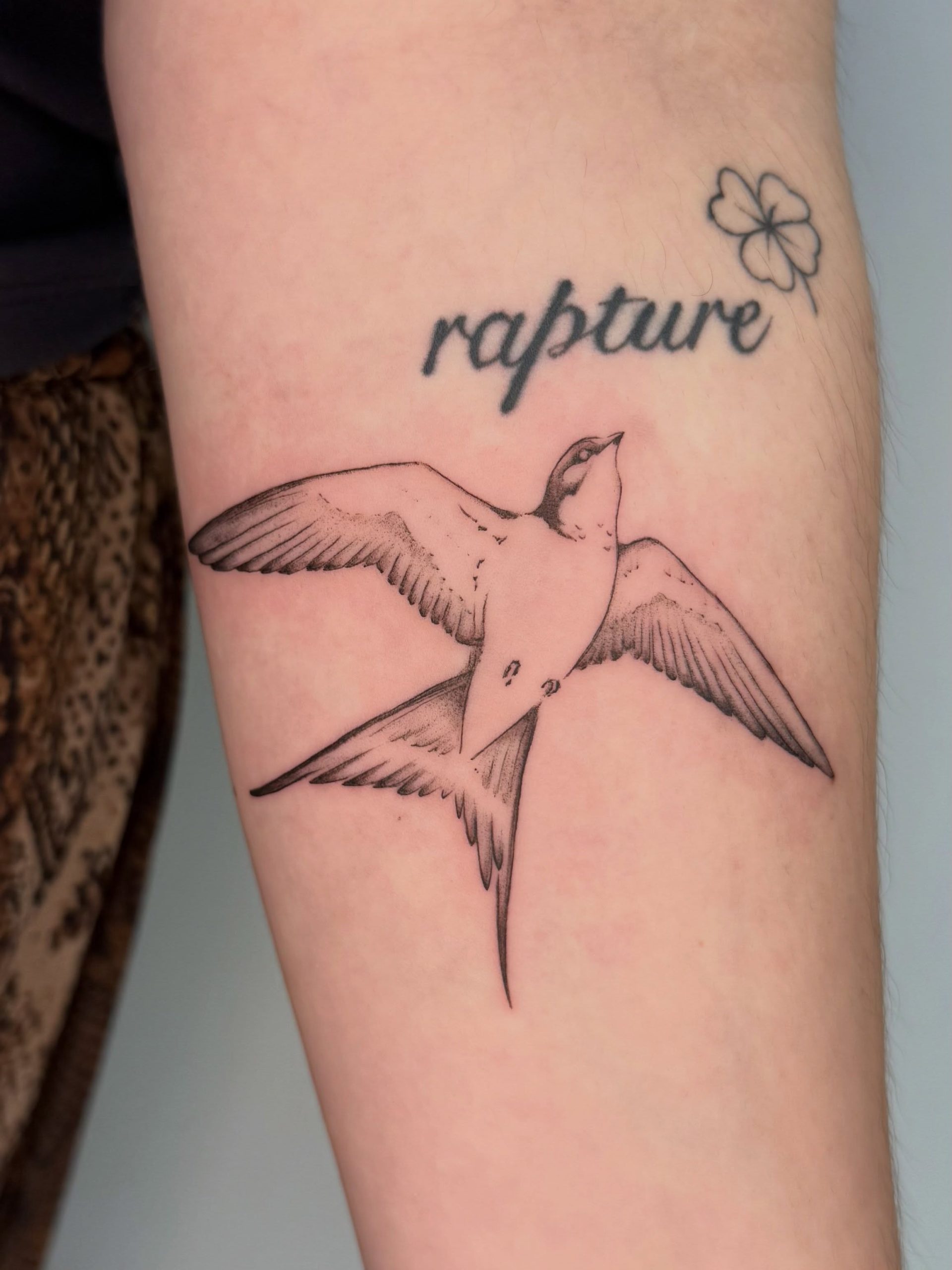 Flying Swallow Tattoo bird tattoos ideas for women tattoo