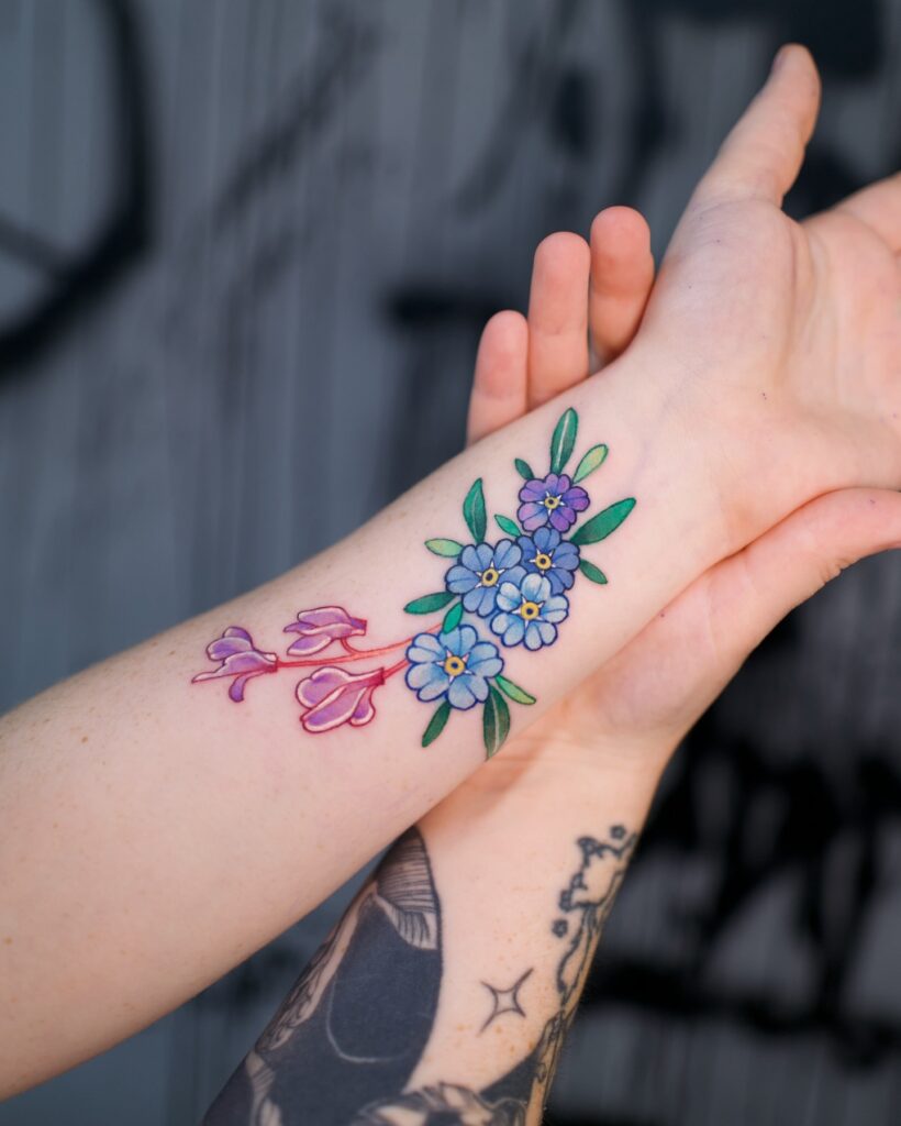 Intricate Mandala Wrist Tattoo