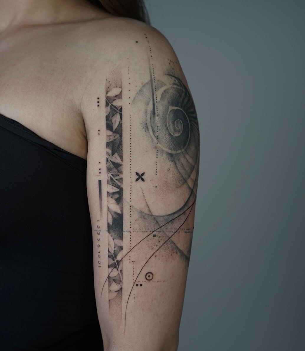 Three Pink Butterflies Tattoo