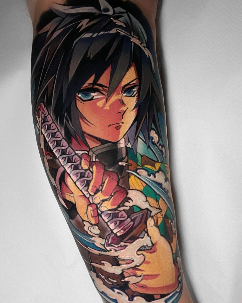 Minato And Anbu Itachi Tattoo