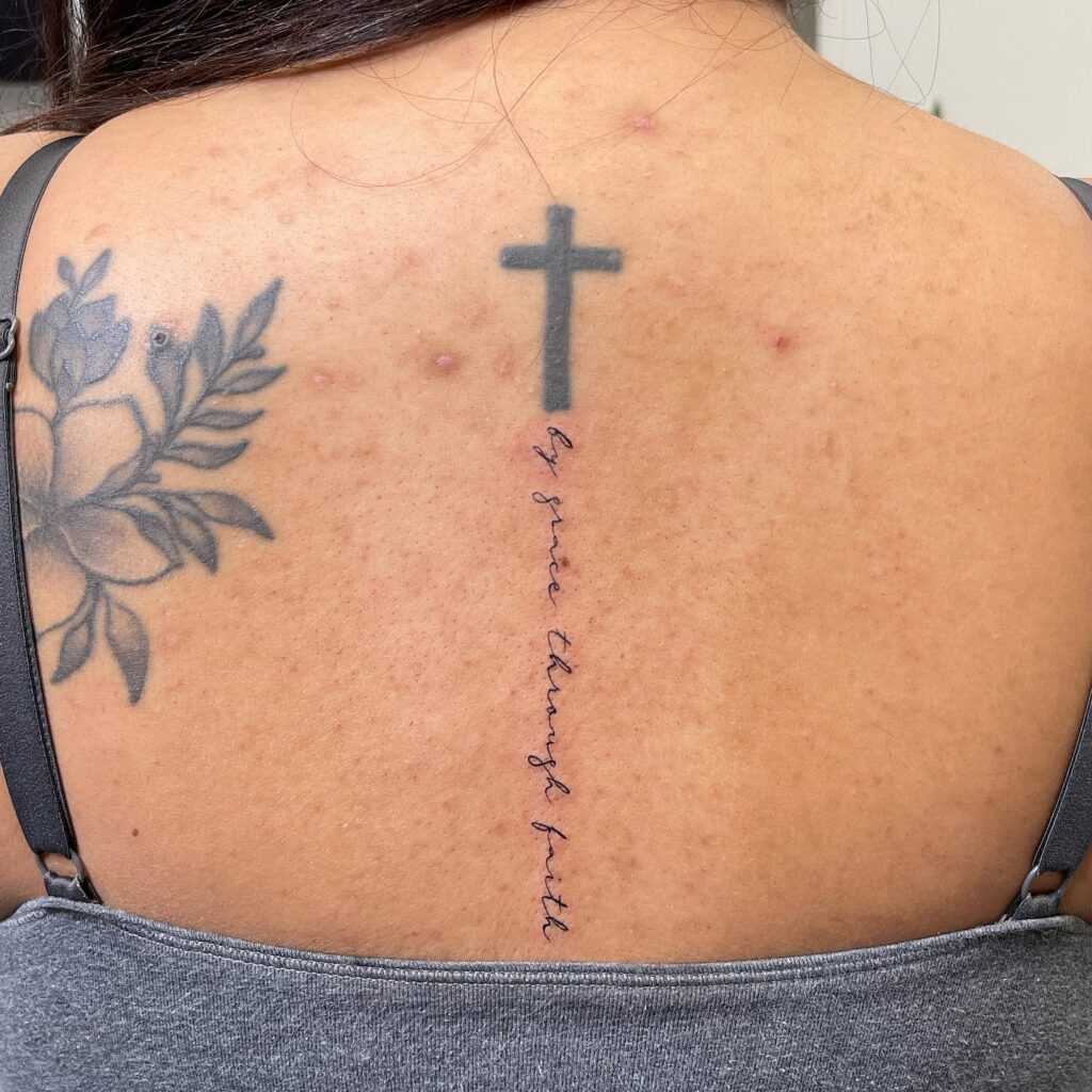 Grace & Faith Cross cross tattoos for women tattoo