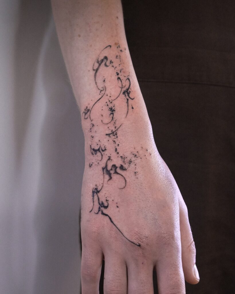 Ethereal Transfem Fairy Tattoo ethereal tattoos tattoo