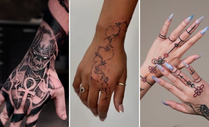 15+ Aesthetic Hand And Finger Tattoo Ideas Showcasing Hand And Finger Artistry
