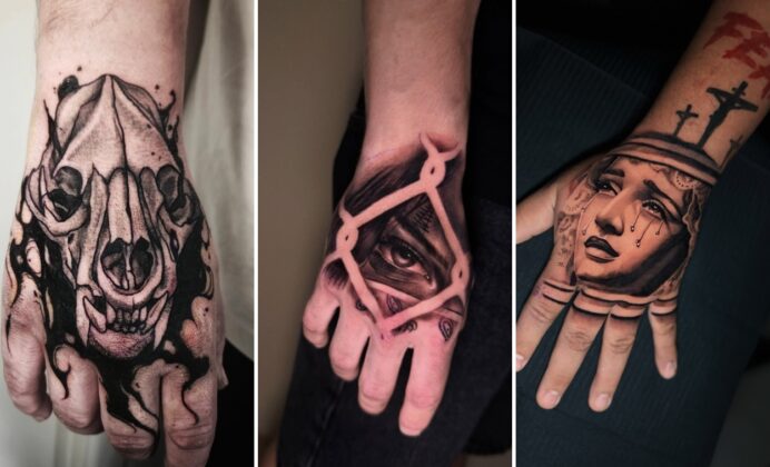 15+ Aesthetic Hand Tattoo Ideas For Guys Showcasing Hand Guys Artistry