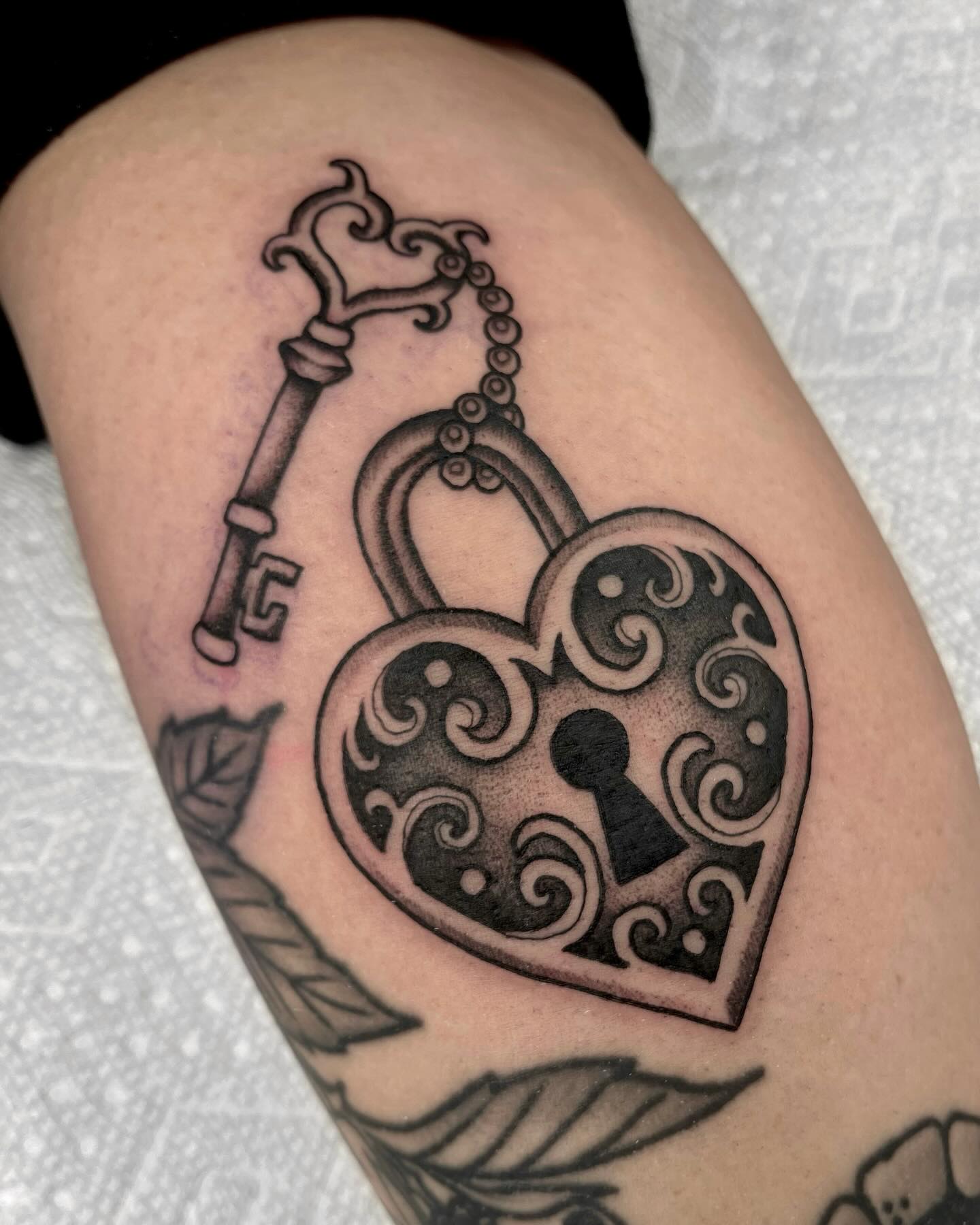 Forget Me Not Locket Necklace Tattoo