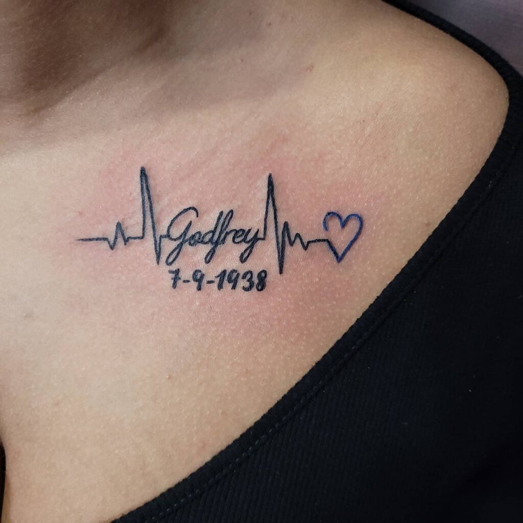 Heartbeat Memorial Name