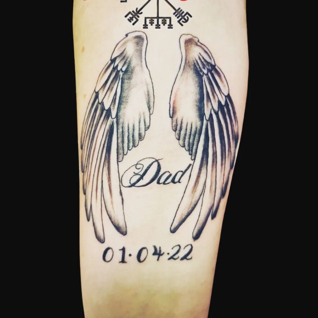 Heavenly Guardian memorial tattoos tattoo