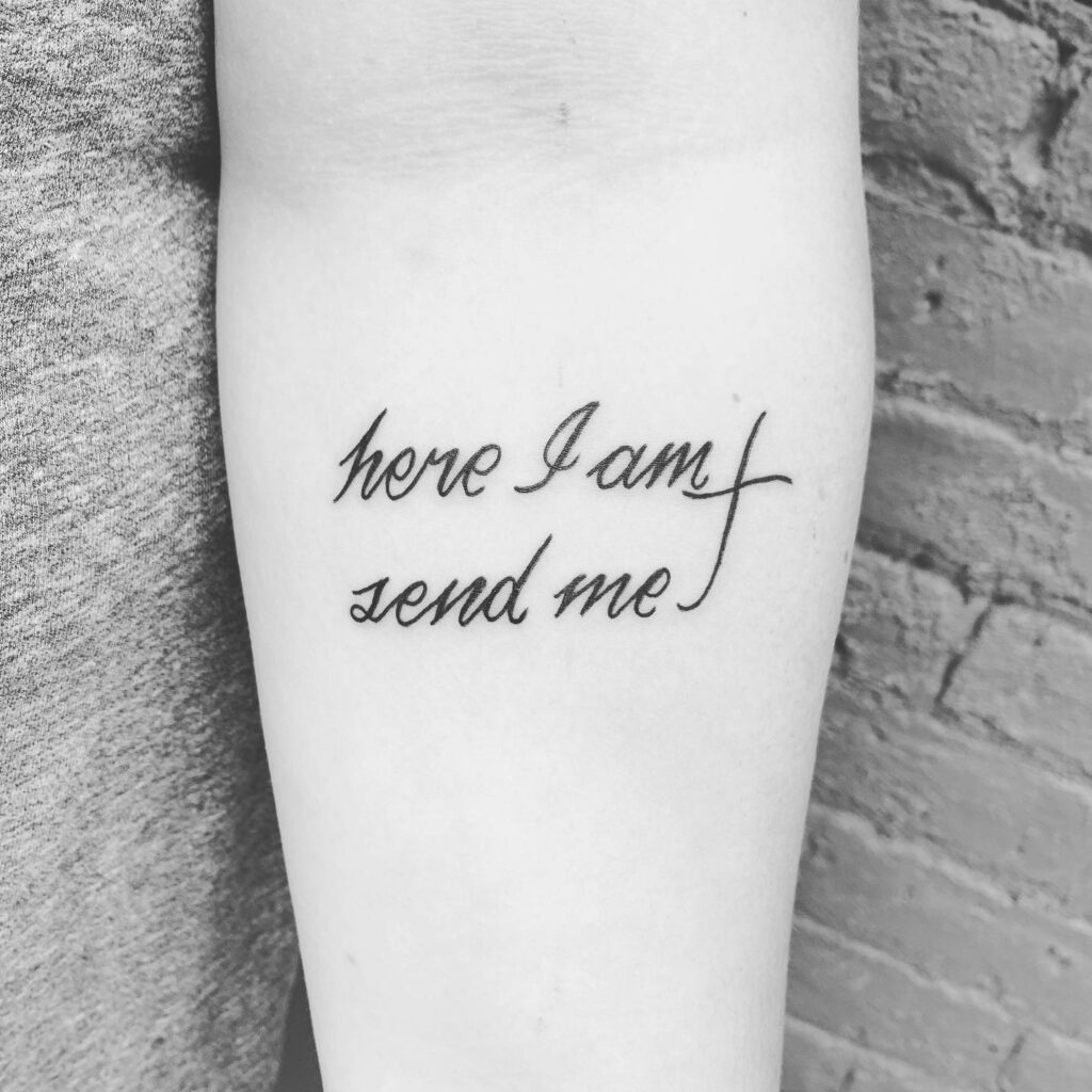 Ecclesiastes 311 Forearm Tattoo
