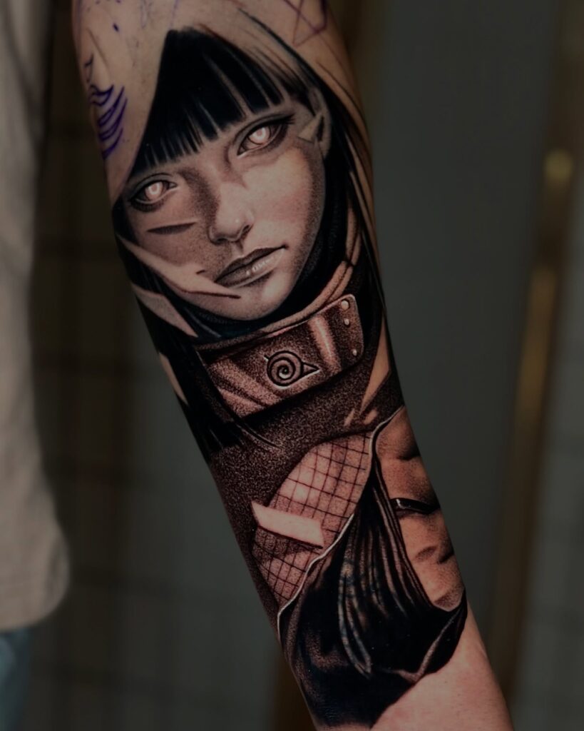 Nezuko S Demon Transformation Tattoo