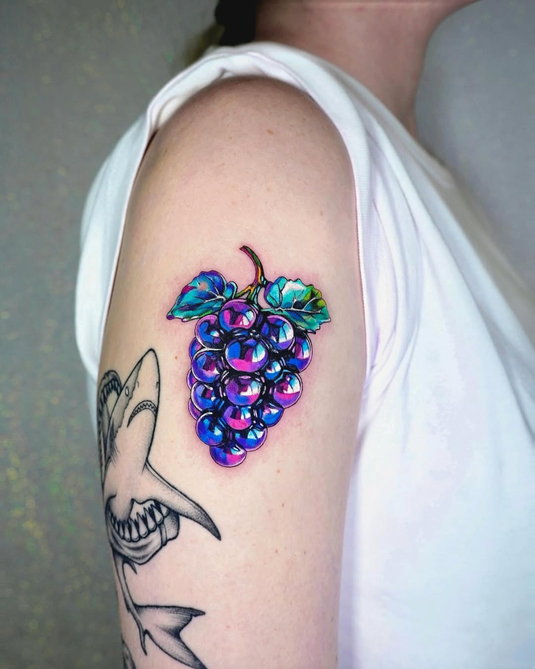 Colorful Cracked Eye Tattoo