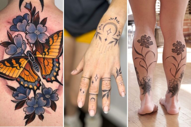 Aesthetic how to choose a tattoo and delicate ink ideas collage