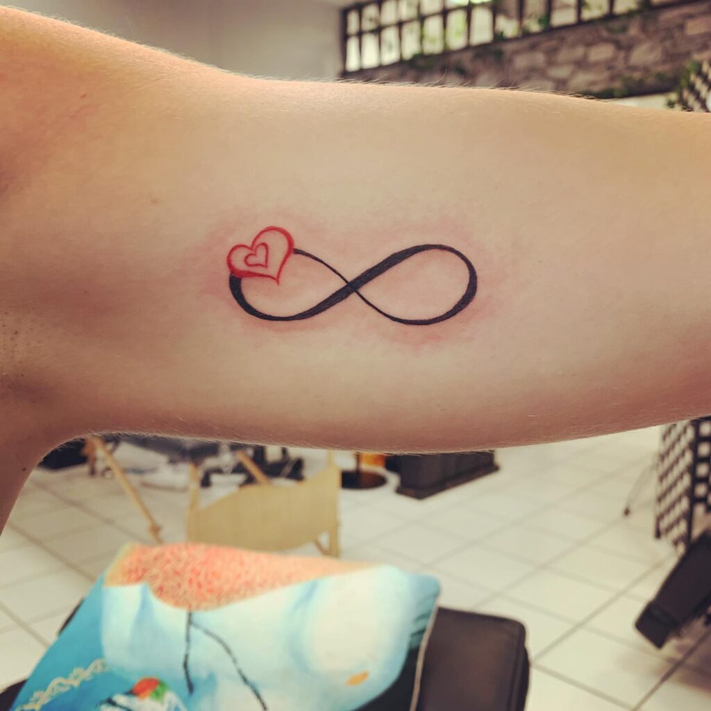 Miscarriage Awareness Ribbon Tattoo With Baby Footprints