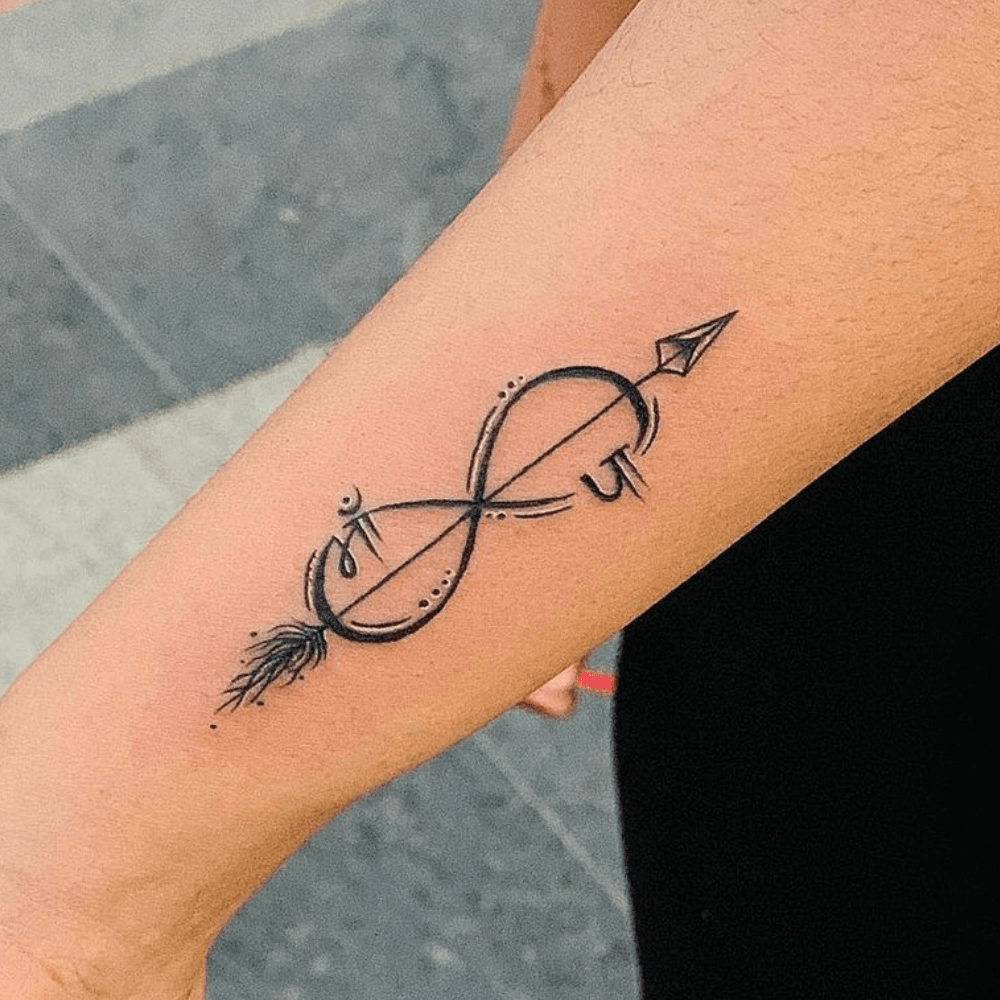 Life & Death Balance small tattoo ideas for men tattoo