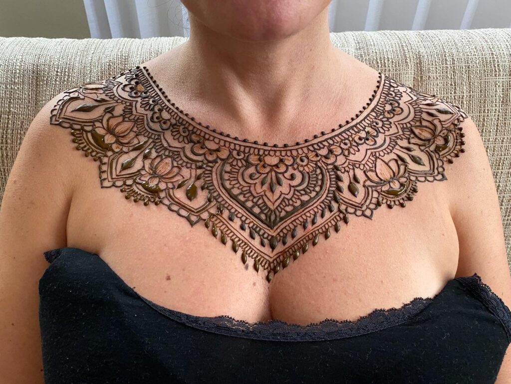 Norse-Inspired Beast Torc Tattoo