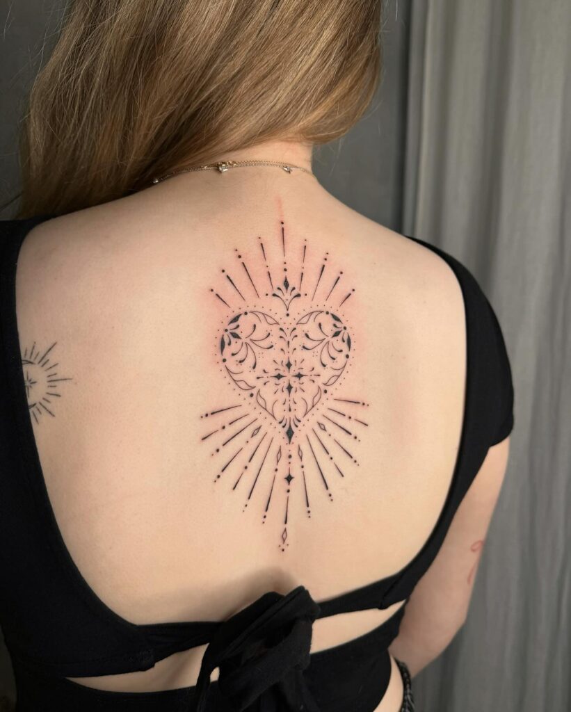 Sacred Heart Potion Tattoo sacred heart tattoo ideas tattoo